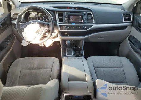 2017 Toyota Highlander Le from USA, damaged, VIN 5TDZARFH2HS032804